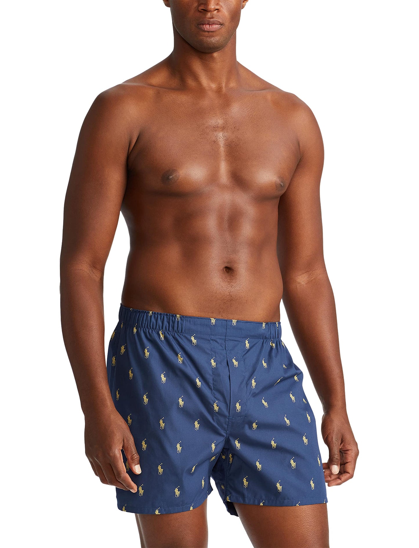 Polo Ralph Lauren Herren-Boxershorts, klassische Passform, Baumwolle, gewebt, 3er-Pack