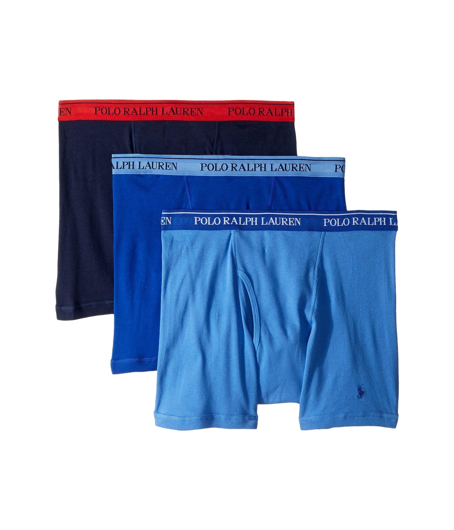 Polo Ralph Lauren Herren-Boxershorts, klassische Passform, Baumwolle, gewebt, 3er-Pack