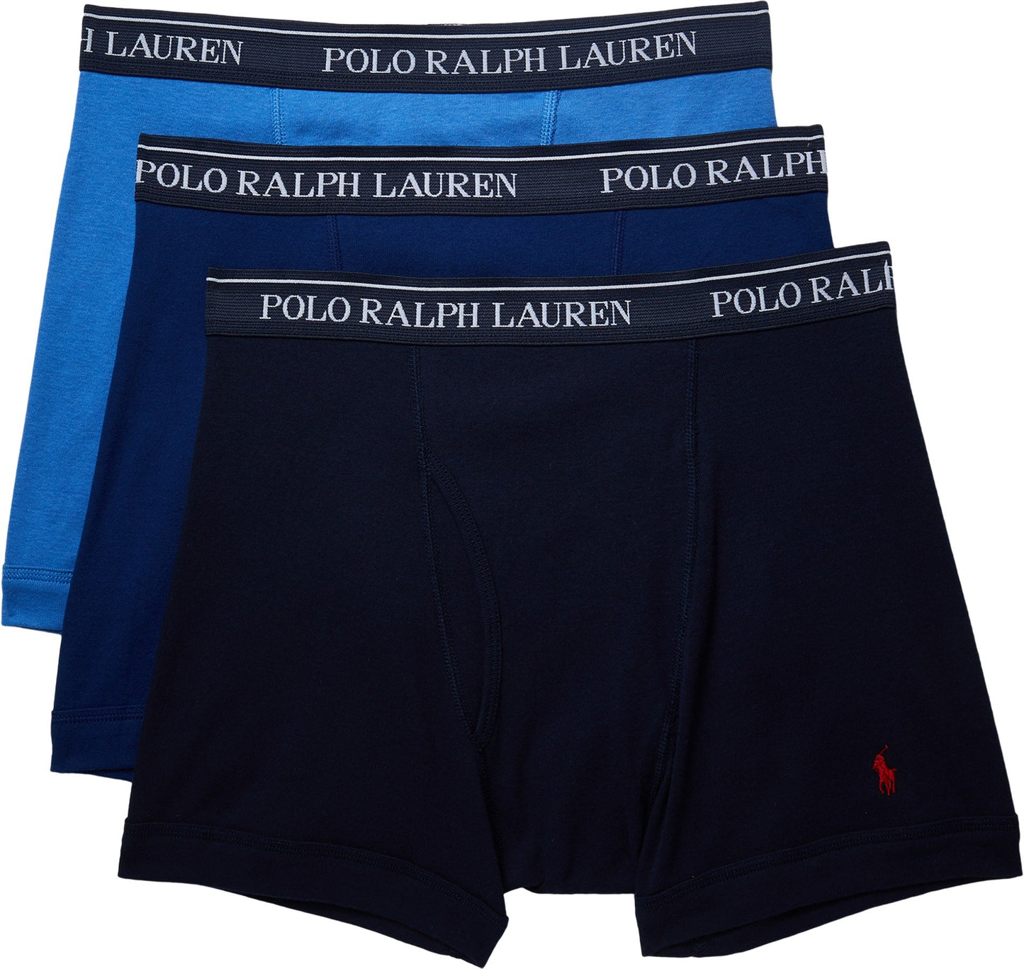 Polo Ralph Lauren Herren-Boxershorts, klassische Passform, Baumwolle, gewebt, 3er-Pack