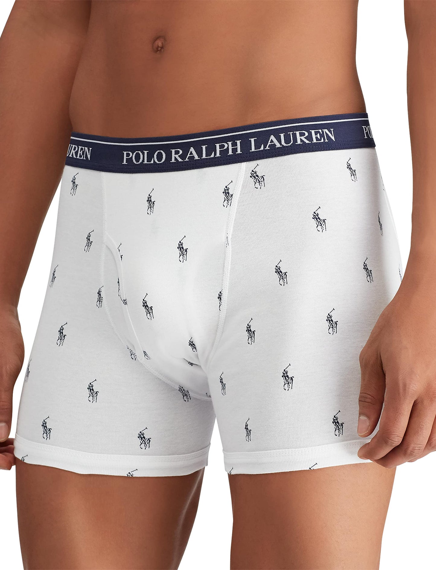 Polo Ralph Lauren Herren-Boxershorts, klassische Passform, Baumwolle, gewebt, 3er-Pack